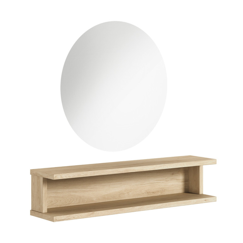 Coiffeuse Murale Elor LED Avec Miroir Logyks Coiffeuse Murale Elor LED Avec Miroir Logyks