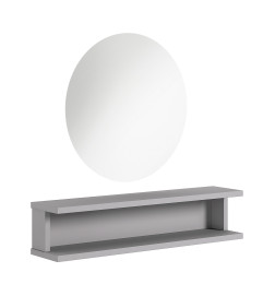 Coiffeuse Murale Elor LED Avec Miroir Logyks