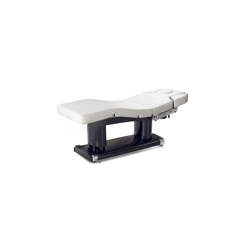 Lit Électrique Hermes SPA Skaï Blanc Lit Électrique Hermes SPA Skaï Blanc