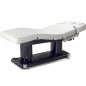 Lit Électrique Hermes SPA Skaï Blanc Lit Électrique Hermes SPA Skaï Blanc