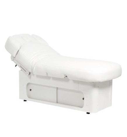 Lit Électrique Apollon SPA Skaï Blanc DDUUEETT
