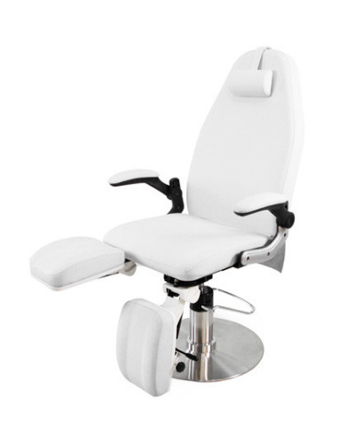 Fauteuil Pédicure Alcor Skai Blanc Sonia DDUUEETT