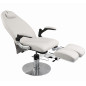 Fauteuil Pédicure Alcor Skai Blanc Sonia DDUUEETT Fauteuil Pédicure Alcor Skai Blanc Sonia DDUUEETT