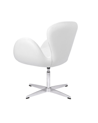 Fauteuil Chloe Noir Base Noir Pompe Hydraulique Mirplay