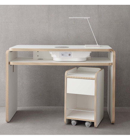 Table de Manucure avec Aspirateur NAT Vismara