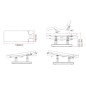 Table Spa Electrique Muse avec Matelas Chauffant intégré