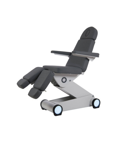 Fauteuil de Podologue 3 Moteurs B-Light 503 Gris Led