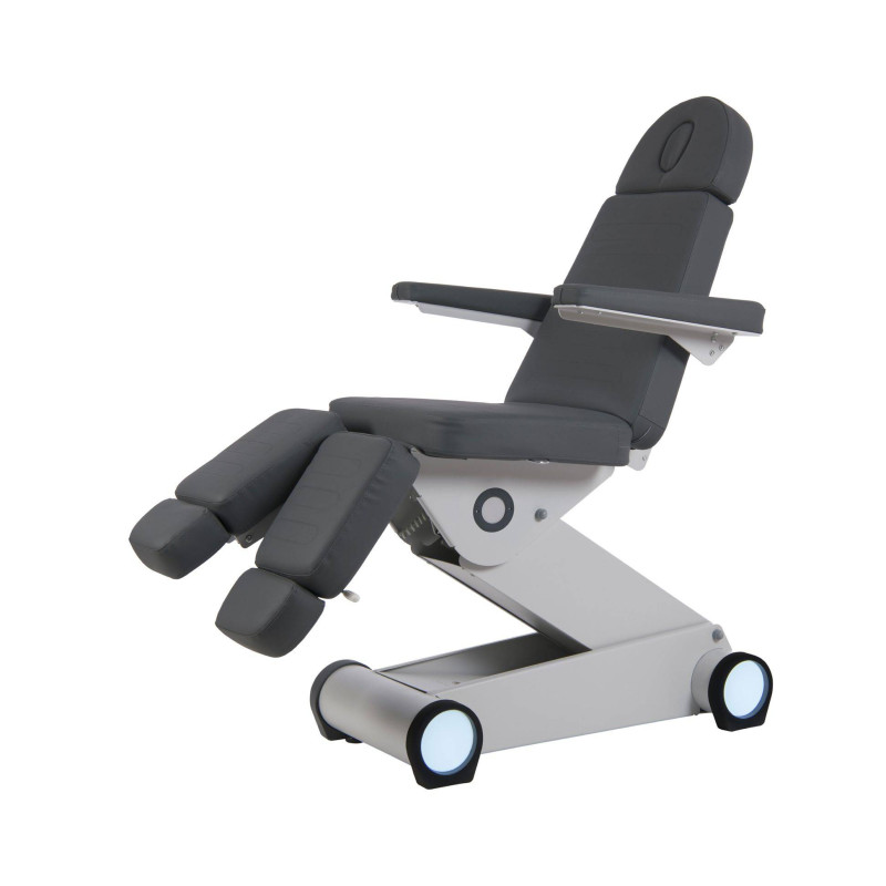 Fauteuil de Podologue 3 Moteurs B-Light 503 Gris Led