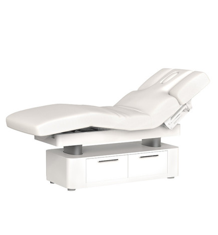 Lit Spa Oken 4 Moteurs Blanc Silverfox