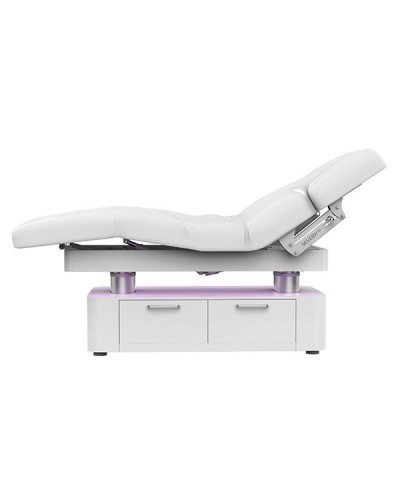 Lit Spa Oken 4 Moteurs Blanc Silverfox