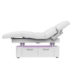 Lit Spa Oken 4 Moteurs Blanc Silverfox