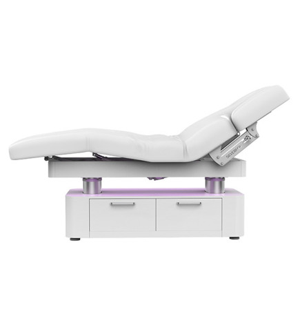 Lit Spa Oken 4 Moteurs Blanc Silverfox