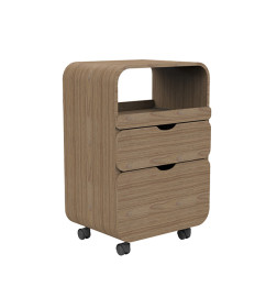 Guéridon Thul Bois Naturel SilverFox