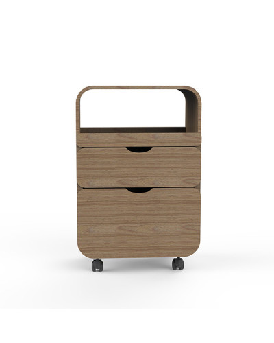 Guéridon Thul Bois Naturel SilverFox