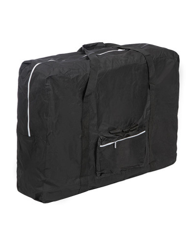 Lit Portable Reiku Skai Noir Pieds en Aluminium Coinfycare