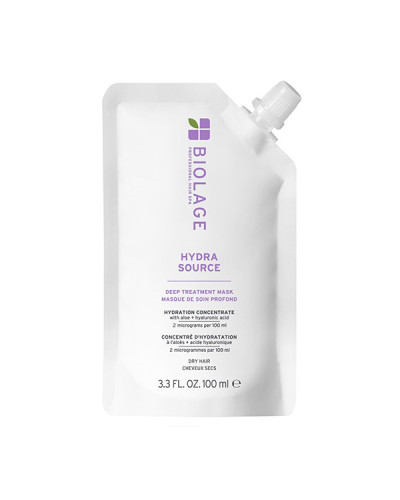 Hydrasource Masque Deep Treatment Cheveux secs 100ml Biolage
