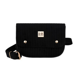 Pochette Velours Chaine + Ceinture Noire Elise et Lise