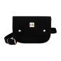 Pochette Velours Chaine + Ceinture Noire Elise et Lise Pochette Velours Chaine + Ceinture Noire Elise et Lise