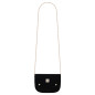 Pochette Velours Chaine + Ceinture Noire Elise et Lise Pochette Velours Chaine + Ceinture Noire Elise et Lise