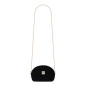 Pochette Velours Chaine + Ceinture Noire Elise et Lise Pochette Velours Chaine + Ceinture Noire Elise et Lise