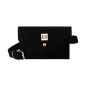 Pochette Velours Chaine + Ceinture Noire Elise et Lise Pochette Velours Chaine + Ceinture Noire Elise et Lise