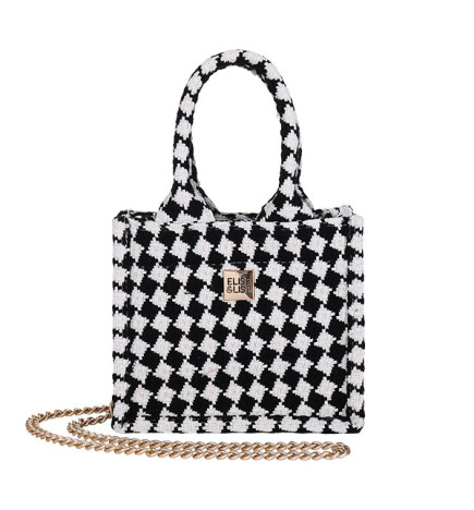 MINI SAC CABAS TWEED 2 COULEURS+++