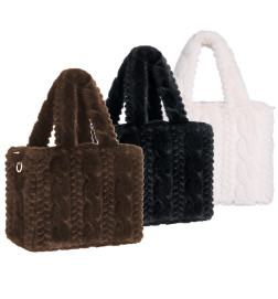 MINI SAC TISSU  NOIR MARRON OU BLANC+++