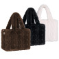 MINI SAC TISSU  NOIR MARRON OU BLANC+++