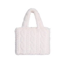 MINI SAC TISSU  NOIR MARRON OU BLANC+++