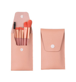 Pochette de 8 pinceaux de maquillage