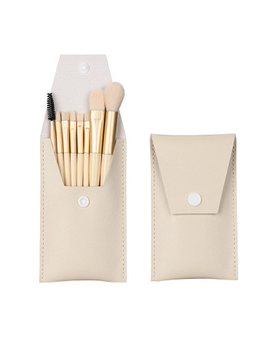 Pochette de 8 pinceaux de maquillage