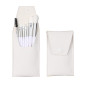 Pochette de 8 pinceaux de maquillage