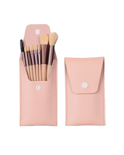 Pochette de 8 pinceaux de maquillage