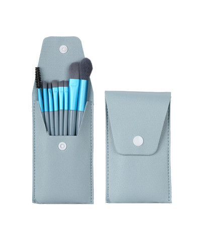 Pochette de 8 pinceaux de maquillage