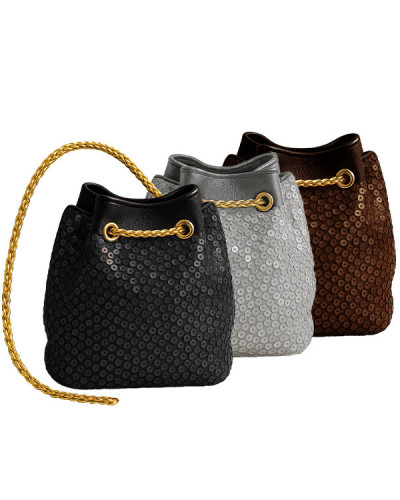 SAC BOURSE SEQUINS+++