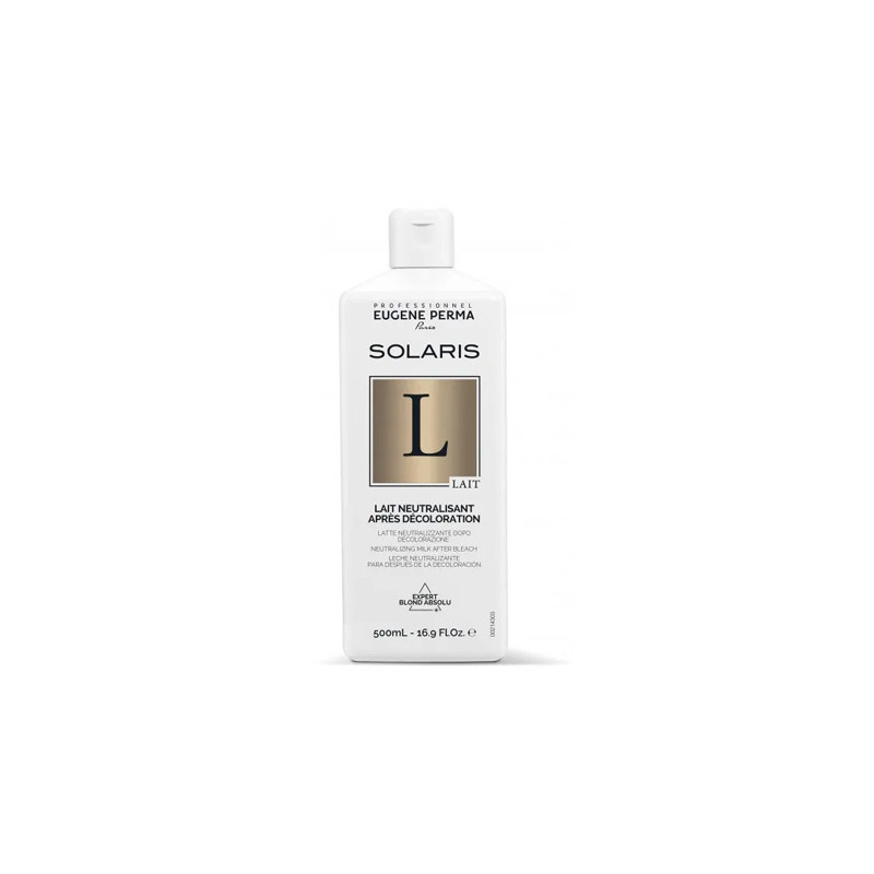 Lait Neutralisant Post Décoloration Solaris 500ml