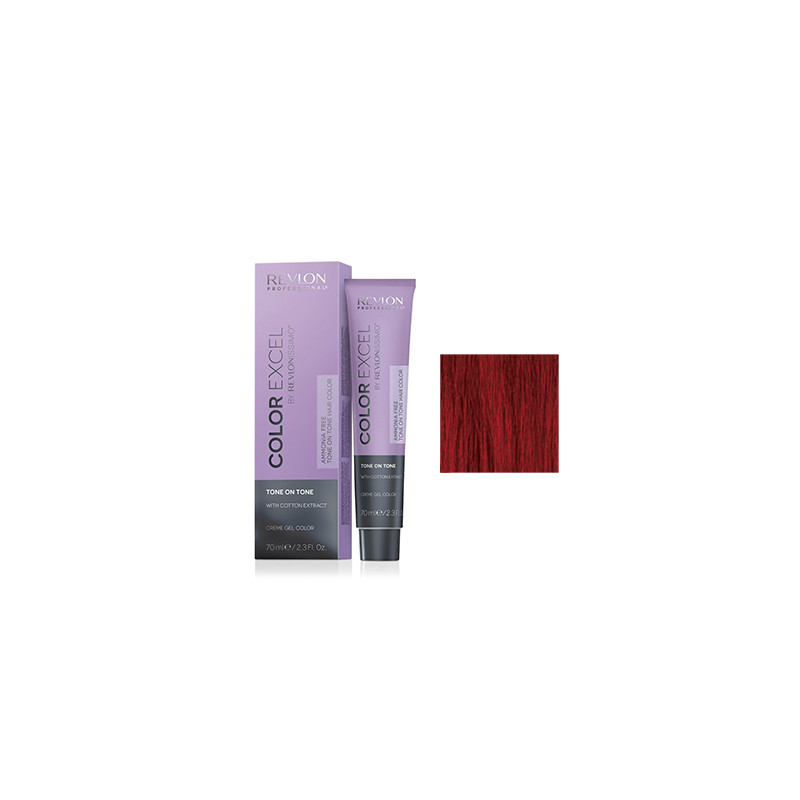 Color Excel sans ammoniaque by Revlonissimo N°77.60 Rouge Clair Intense Color Excel sans ammoniaque by Revlonissimo N°77.60 Rouge Clair Intense