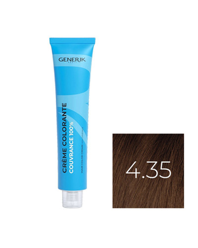 Coloration D'Oxydation N°4.35 Châtain Doré Acajou 100ml