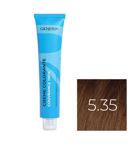 Coloration D'Oxydation N°5.35 Châtain Clair Doré Acajou 100ml