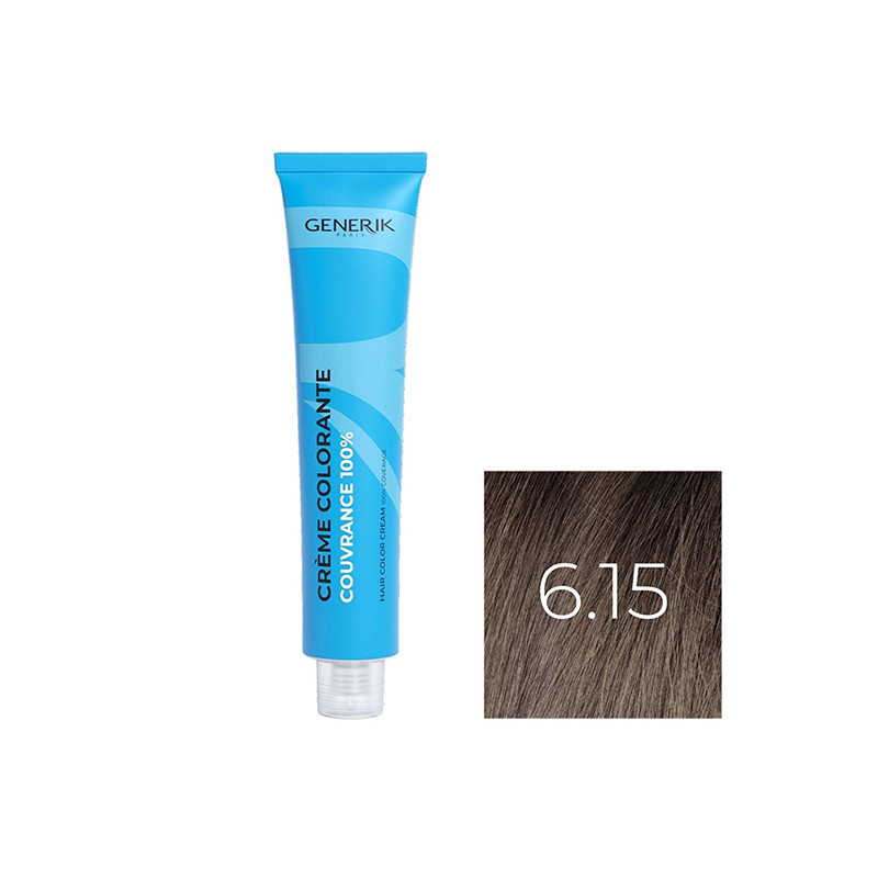 Coloration D'Oxydation N°6.15 Blond Foncé Cendré Acajou 100ml