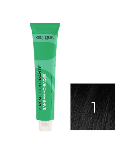Coloration Sans Paraben N°1 Noir 100ml
