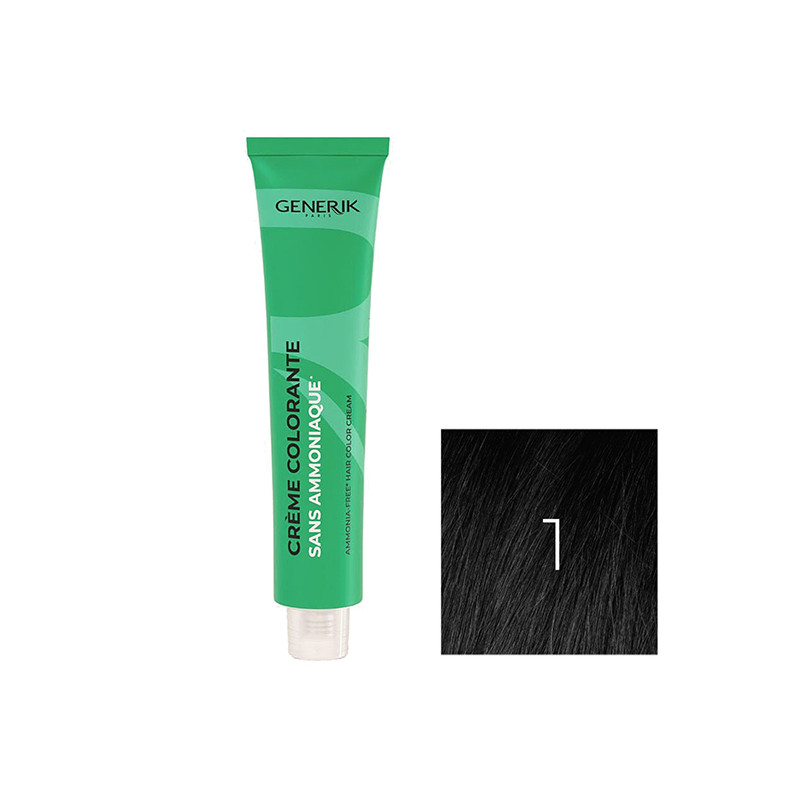 Coloration Sans Paraben N°1 Noir 100ml