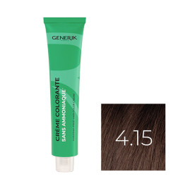 Coloration Sans Paraben N°4,15 Châtain Cendré Acajou 100ml