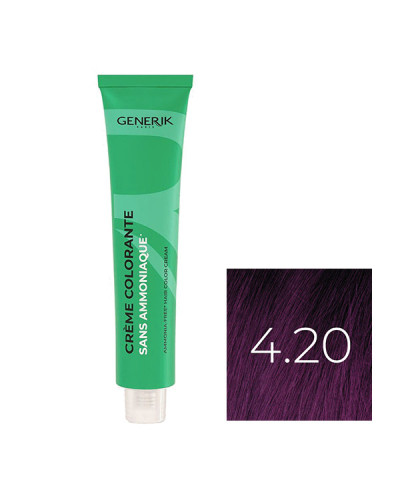 Coloration Sans Paraben N°4,20 Châtain Violine Intense