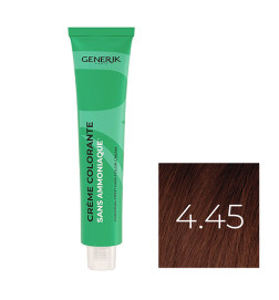 Coloration Sans Paraben N°4,45 Châtain Cuivré Acajou 100ml