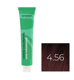 Coloration Sans Paraben N°4,56 Châtain Acajou Rouge 100ml