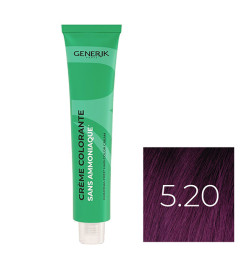 Coloration Sans Paraben N°5,20 Châtain Clair Violine 100ml