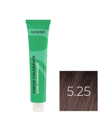 Coloration Sans Paraben N°5,25 Châtain Clair Irisé Acajou 100ml