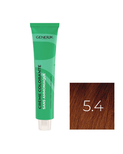 Coloration Sans Paraben N°5,4 Châtain Clair Cuivré 100ml