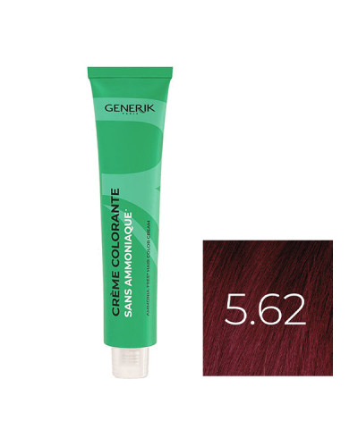 Coloration Sans Paraben N°5,62 Châtain Clair Rouge Irisé 100ml